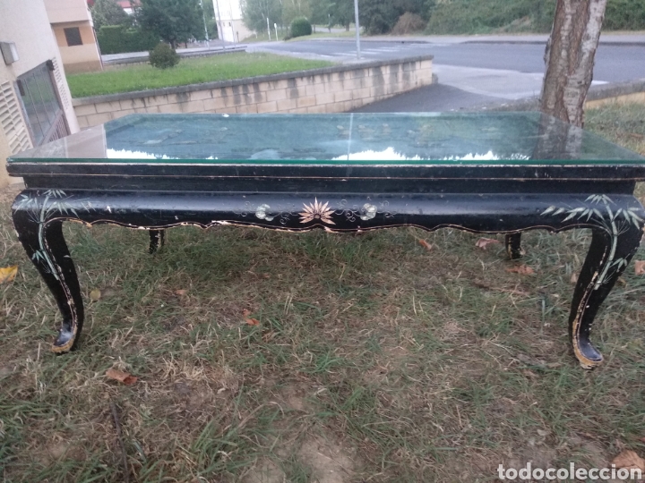 Antig&uuml;edades: Mesa oriental con incrustaciones de nacar - Foto 5