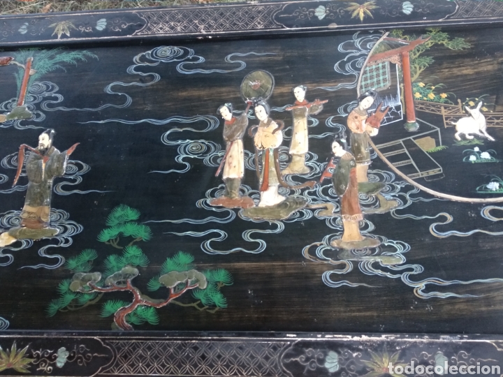 Antig&uuml;edades: Mesa oriental con incrustaciones de nacar - Foto 7