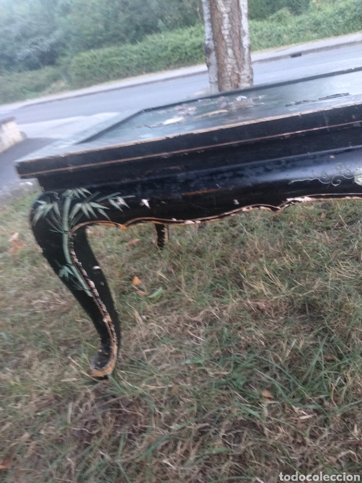 Antig&uuml;edades: Mesa oriental con incrustaciones de nacar - Foto 11