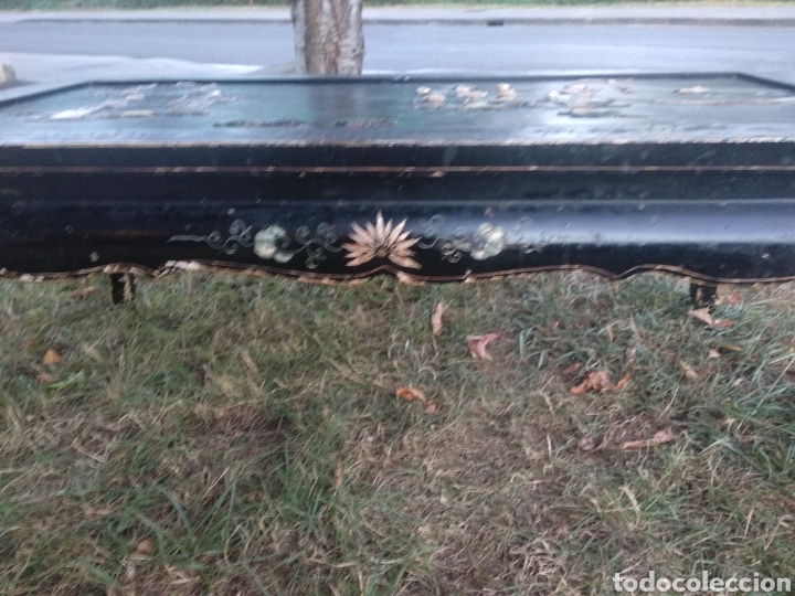 Antig&uuml;edades: Mesa oriental con incrustaciones de nacar - Foto 12