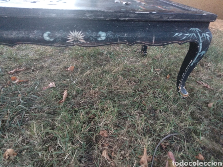 Antig&uuml;edades: Mesa oriental con incrustaciones de nacar - Foto 18