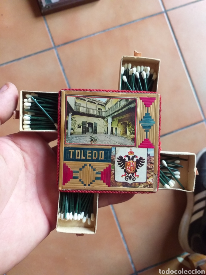 Antig&uuml;edades: CAJA DE CERILLAS TOLEDO - Foto 7