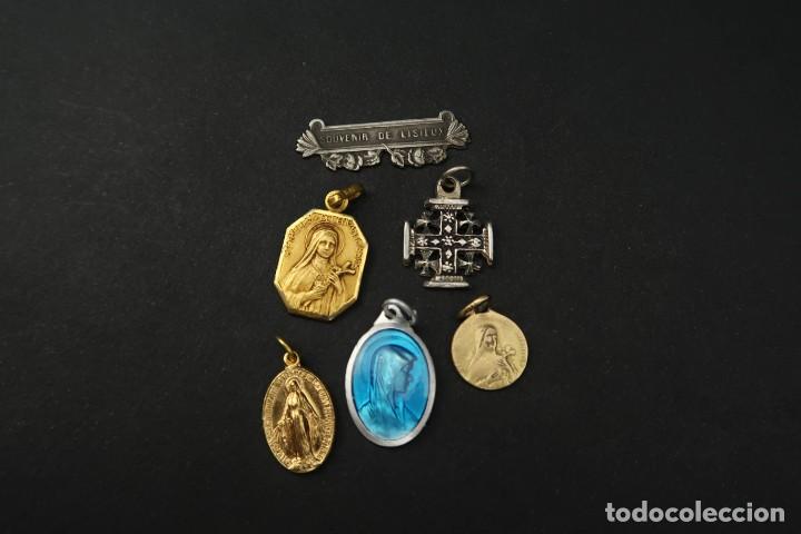 Antig&uuml;edades: Lote Medallas Religiosas - Foto 1
