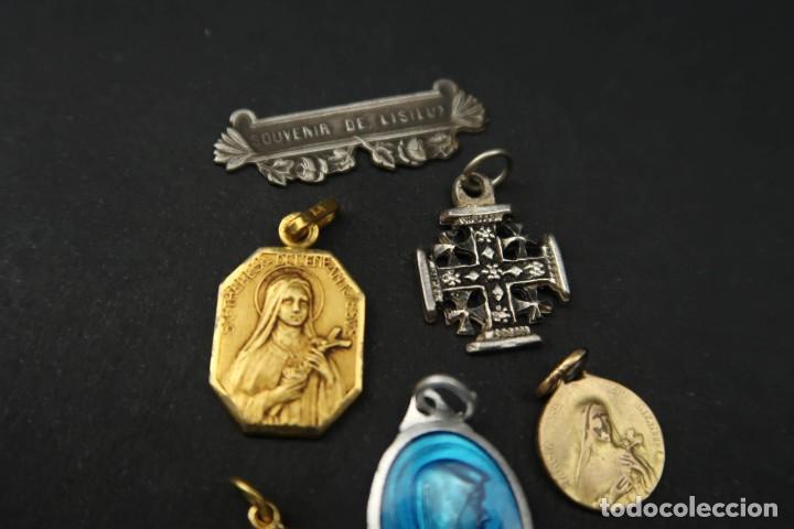 Antig&uuml;edades: Lote Medallas Religiosas - Foto 3