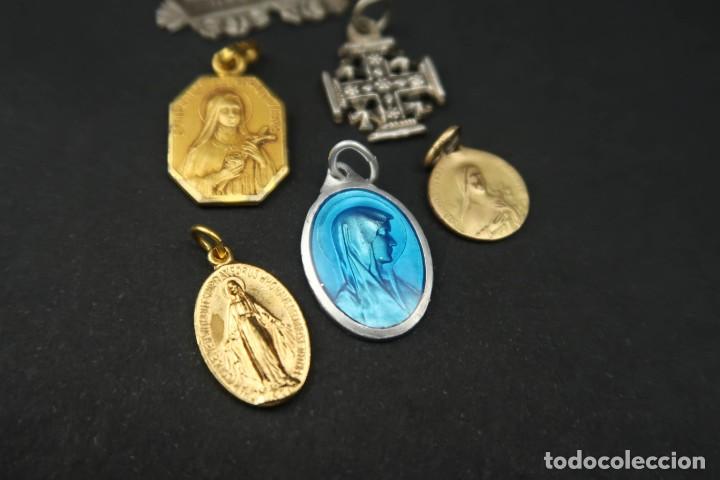 Antig&uuml;edades: Lote Medallas Religiosas - Foto 4