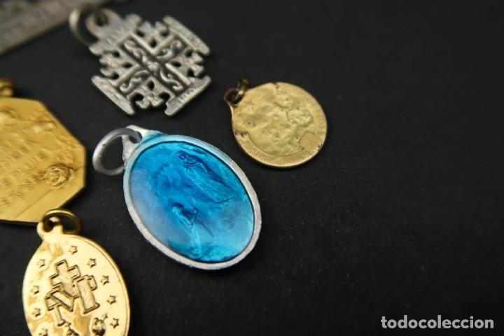 Antig&uuml;edades: Lote Medallas Religiosas - Foto 8
