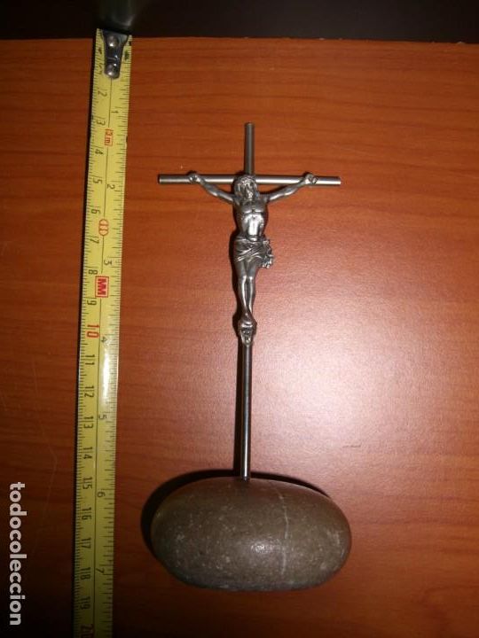 Antig&uuml;edades: CRUCIFIJO PISAPAPELES - Foto 6