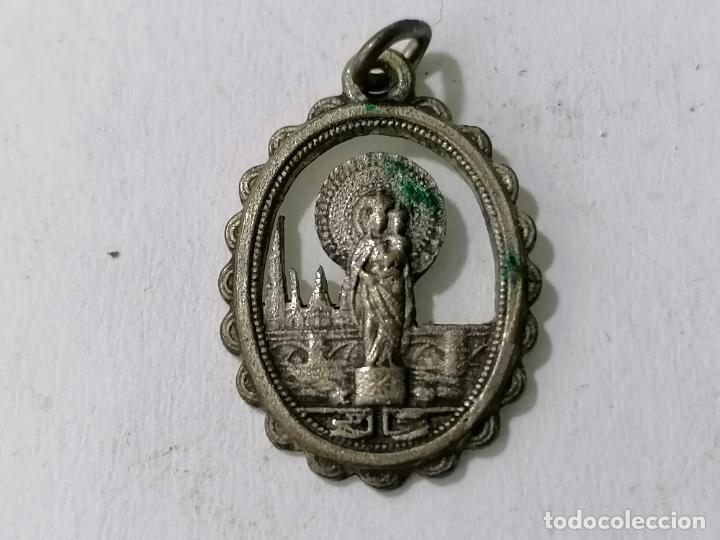 Antig&uuml;edades: MEDALLA NTRA SRA DEL PILAR - Foto 1