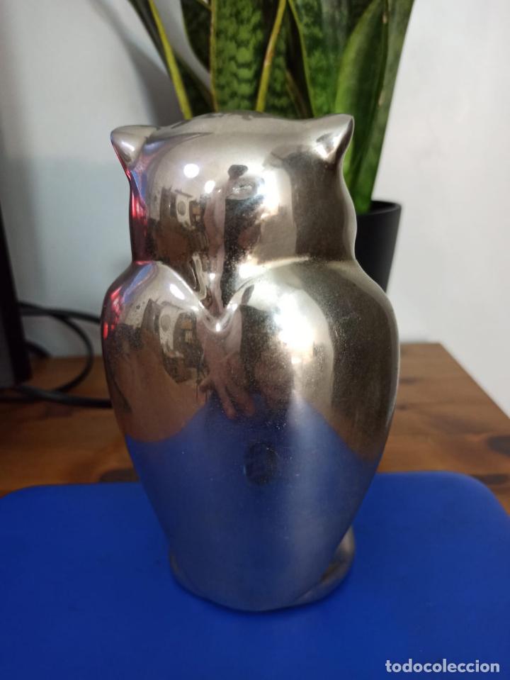 Antig&uuml;edades: BUHO DE METAL (C-18) - Foto 2