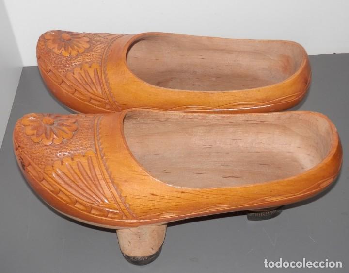 zuecos en madera talla/43/44 Comprar AntigÃ¼edades Varias en