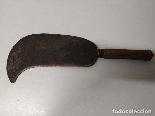 Antig&uuml;edades: ANTIGUO MACHETE DE CARNICERO - Foto 1