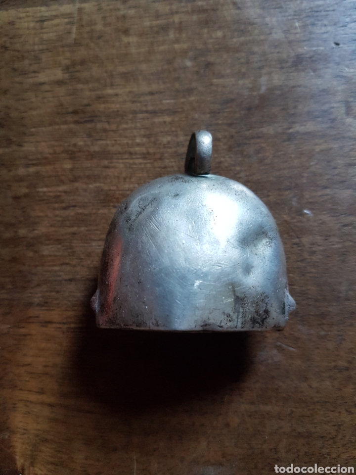 Antig&uuml;edades: Antigua campana de plata de cuna Beb&eacute; - Foto 2