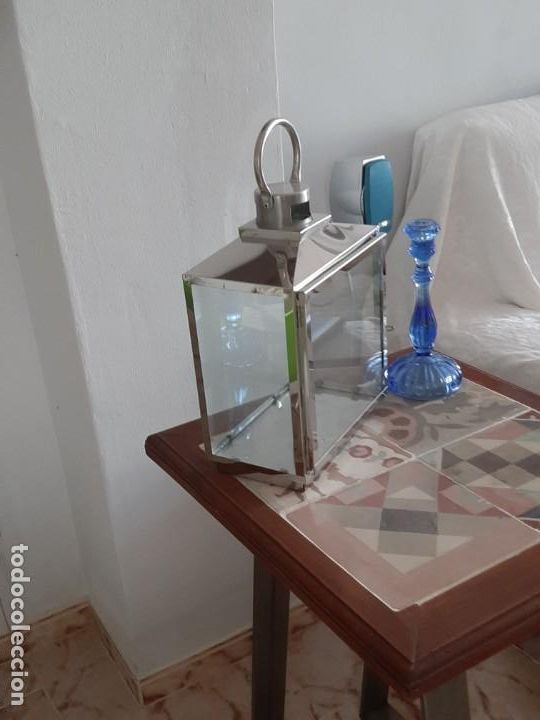 Antig&uuml;edades: Farol para velas - Foto 2