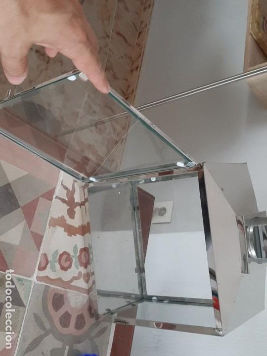 Antig&uuml;edades: Farol para velas - Foto 3