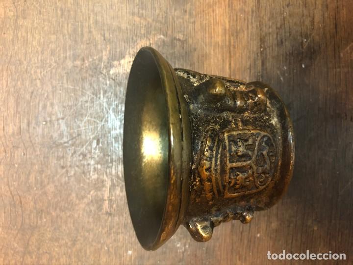 Antig&uuml;edades: Almirez de bronce - Foto 2