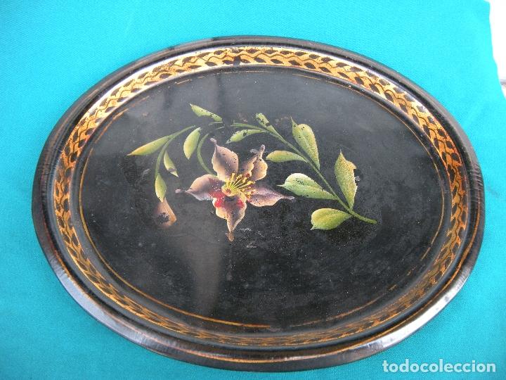 Antig&uuml;edades: ANTIGUA BANDEJA ISABELINA - Foto 1