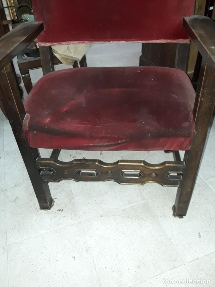 Antig&uuml;edades: sill&oacute;n frailero - Foto 2