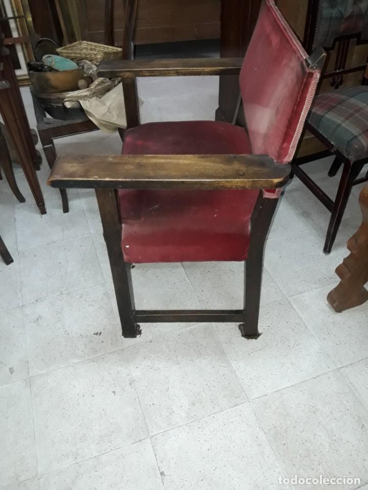 Antig&uuml;edades: sill&oacute;n frailero - Foto 3
