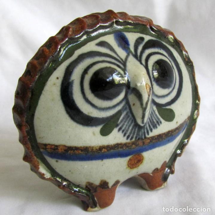 Oggetti Antichi: Buho de porcelana pintado a mano