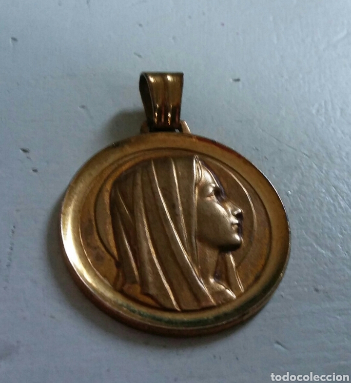 Antig&uuml;edades: Colgante Virgen - Foto 1