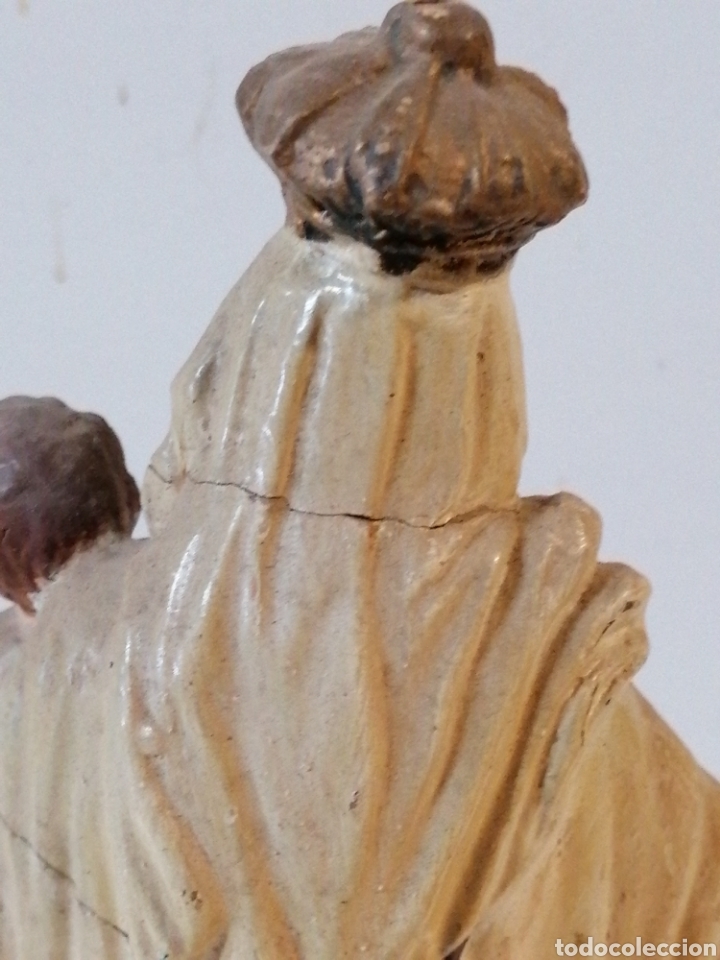 Antig&uuml;edades: Virgen de terracota - Foto 6