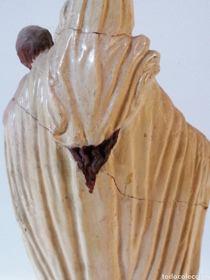 Antig&uuml;edades: Virgen de terracota - Foto 7