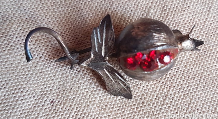 Antig&uuml;edades: Antiguo broche plata Granada - Foto 1