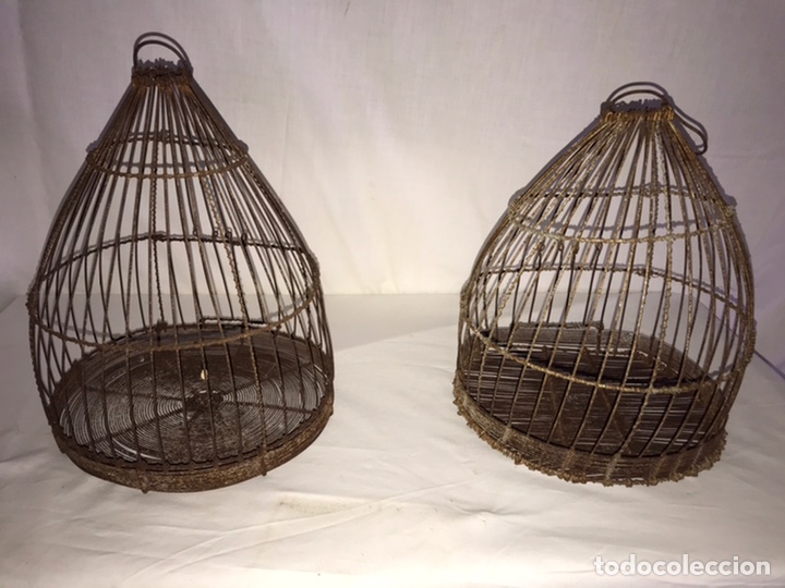 Antig&uuml;edades: Pareja de antiguas jaulas - Foto 6