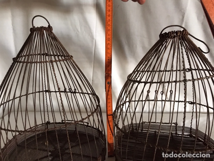 Antig&uuml;edades: Pareja de antiguas jaulas - Foto 7