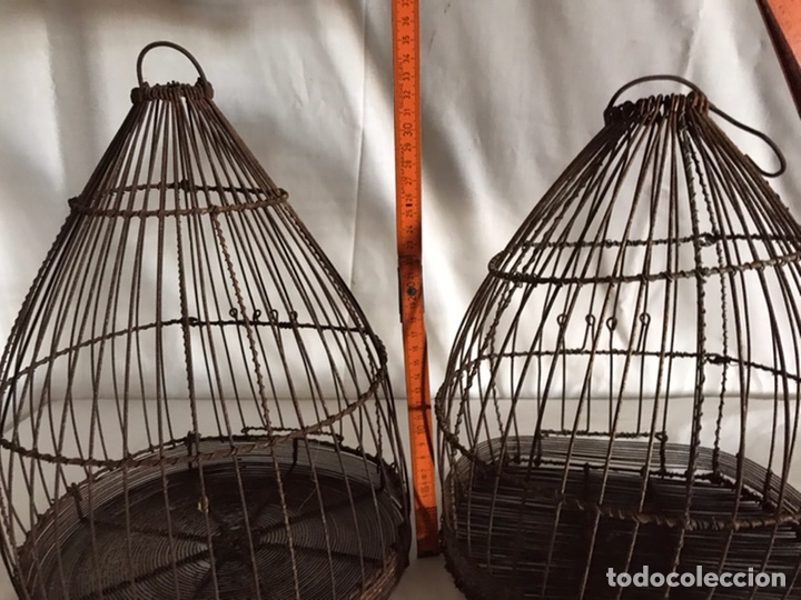 Antig&uuml;edades: Pareja de antiguas jaulas - Foto 8