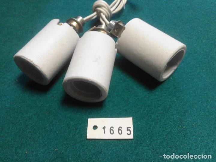 Antig&uuml;edades: LOTE PORTALAMPARAS - Foto 1