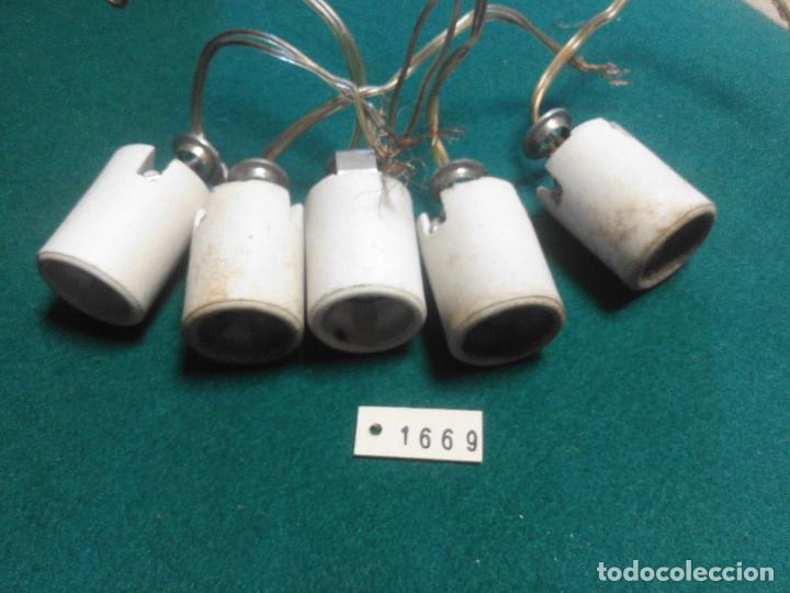 Antig&uuml;edades: LOTE PORTALAMPARAS - Foto 1