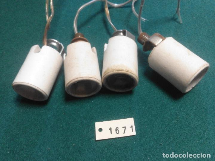 Antig&uuml;edades: LOTE PORTALAMPARAS - Foto 1