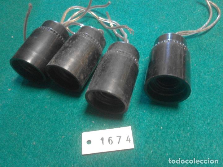 Antig&uuml;edades: LOTE PORTALAMPARAS - Foto 1