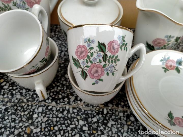 Antig&uuml;edades: JUEGO DE CAF&Eacute; TANAGRA SANTANDER - Foto 3