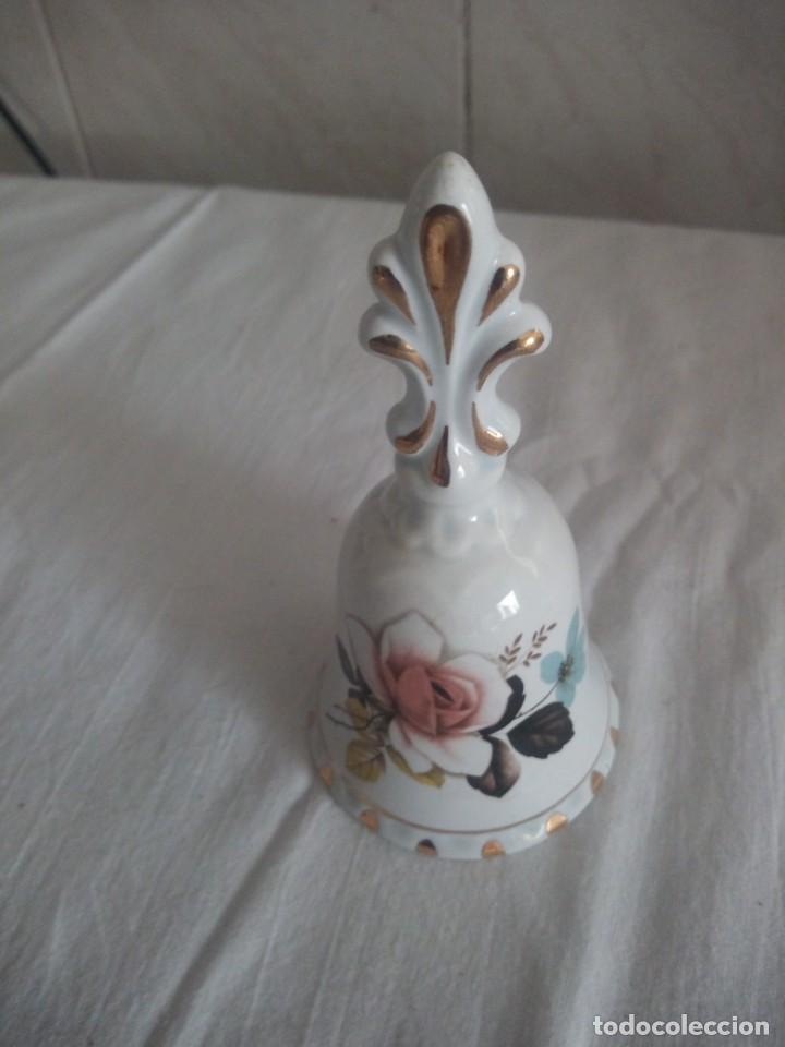 Antigüedades: Preciosa campana de porcelana. - Foto 3 - 213428345