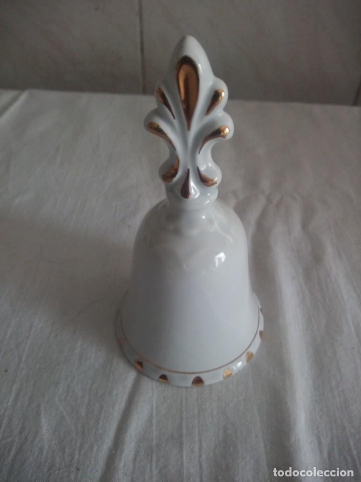Antigüedades: Preciosa campana de porcelana. - Foto 4 - 213428345