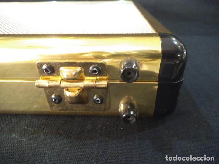 Antig&uuml;edades: MALET&Iacute;N ALUMINIO -DORADO- - Foto 3