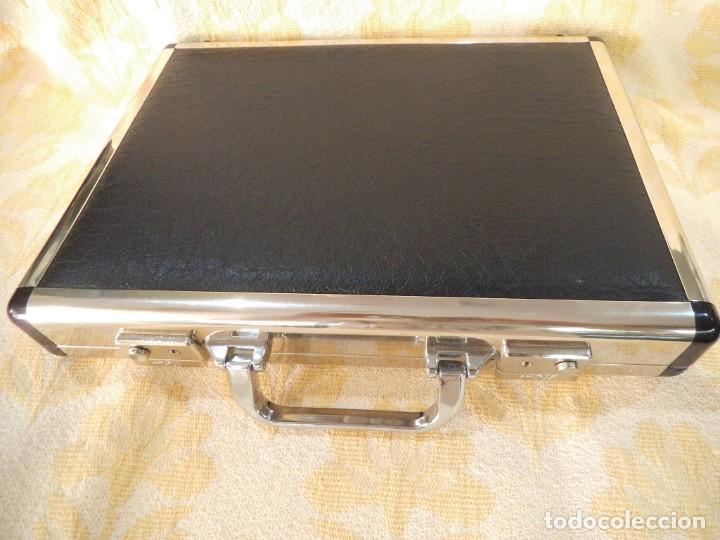 maletín aluminio -plateado- - Compra venta en todocoleccion