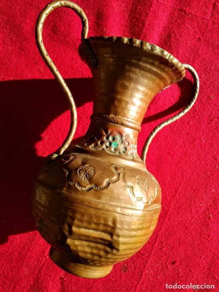 Antig&uuml;edades: Jarra de cobre - Foto 2