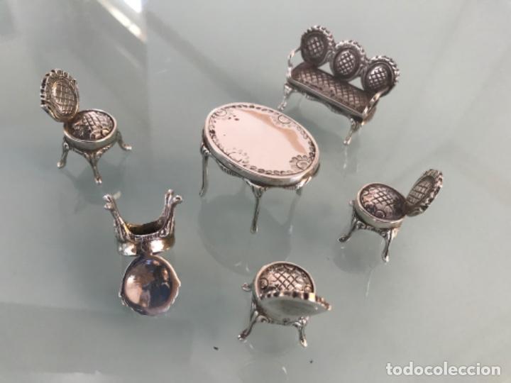 Antig&uuml;edades: Miniaturas plata de ley - Foto 4