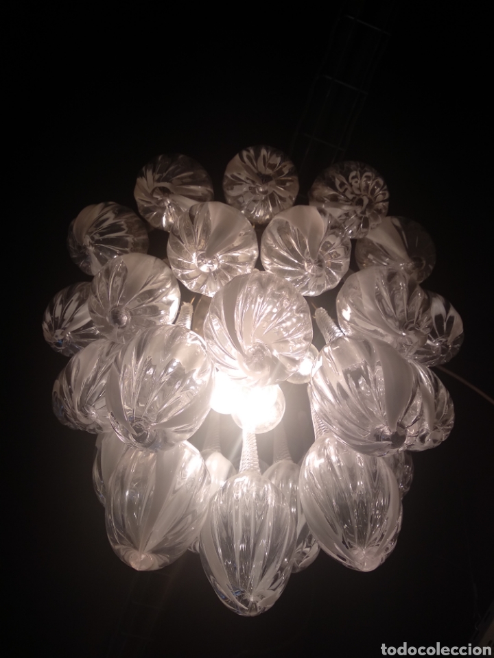 Antig&uuml;edades: Lampara cristal de murano - Foto 6