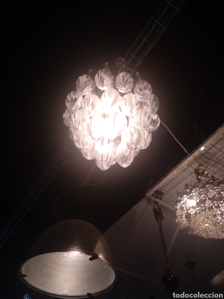 Antig&uuml;edades: Lampara cristal de murano - Foto 8