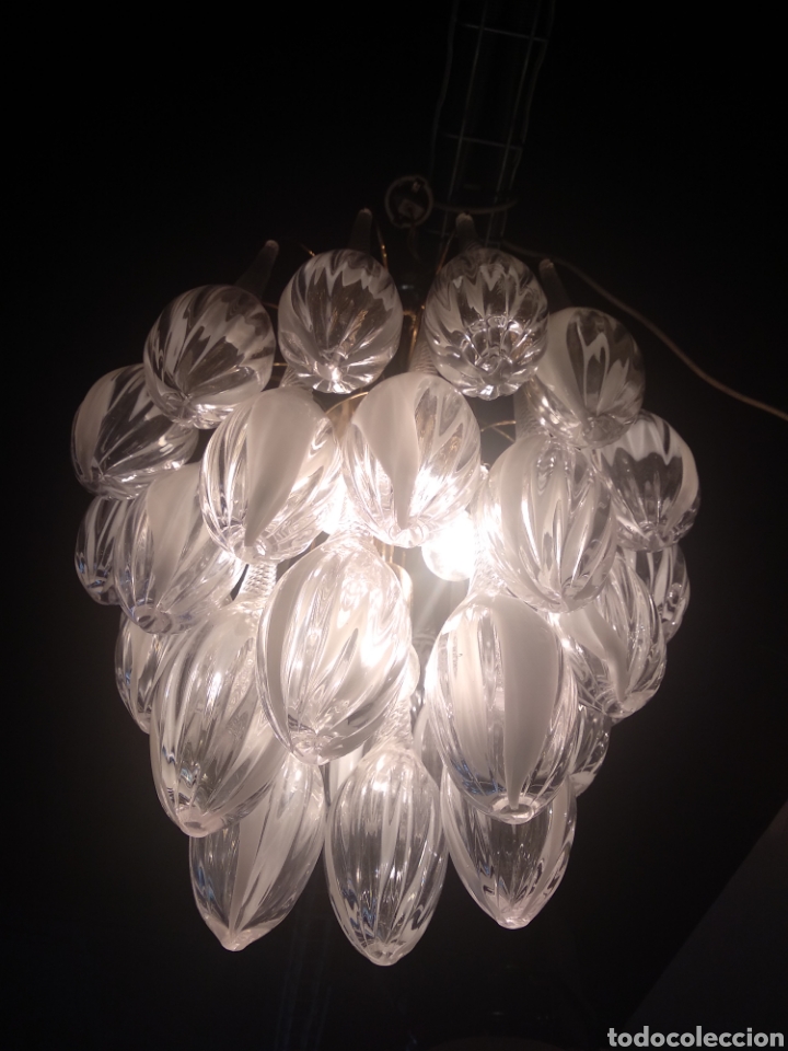 Antig&uuml;edades: Lampara cristal de murano - Foto 12