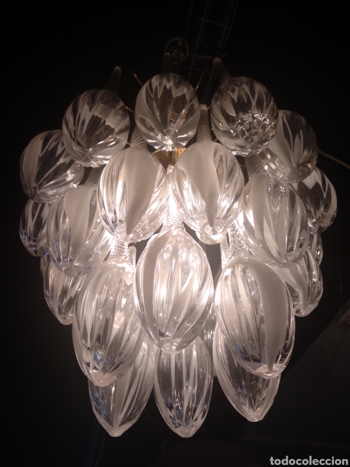 Antig&uuml;edades: Lampara cristal de murano - Foto 13