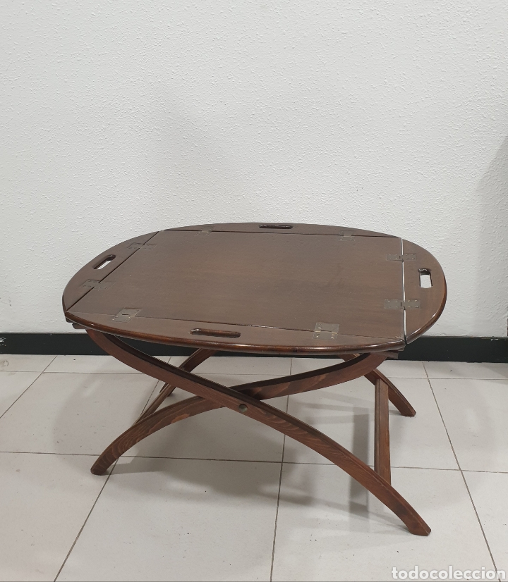 Antig&uuml;edades: MESA-BANDEJA INGLESA - Foto 2
