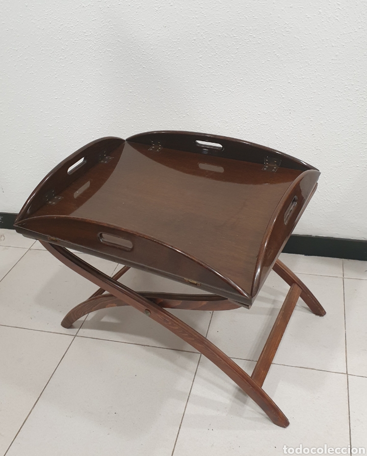 Antig&uuml;edades: MESA-BANDEJA INGLESA - Foto 1