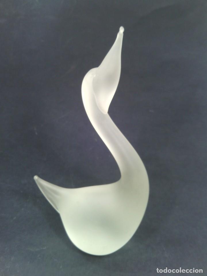 Antiquit&eacute;s: TALLER HEINRICH HOFFMAN. FIGURA DE CISNE EN CRISTAL GLASEADO. ART DEC&Oacute;.A&Ntilde;OS 30.