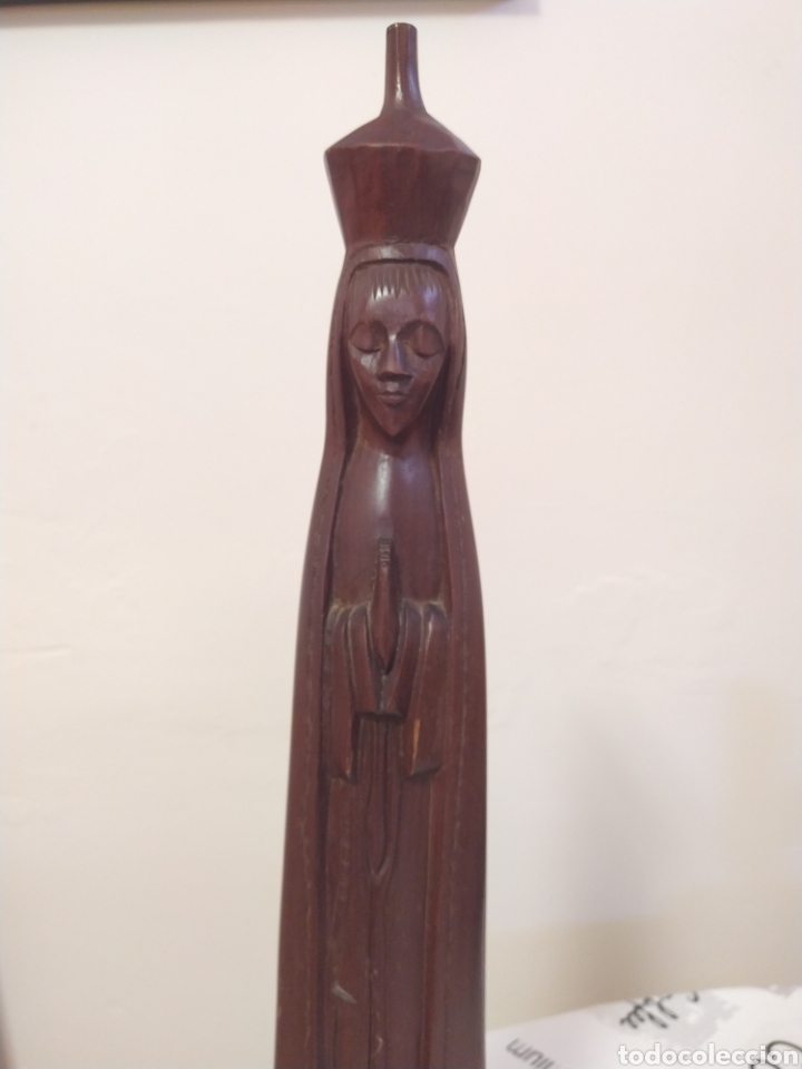 Antig&uuml;edades: Virgen madera - Foto 3