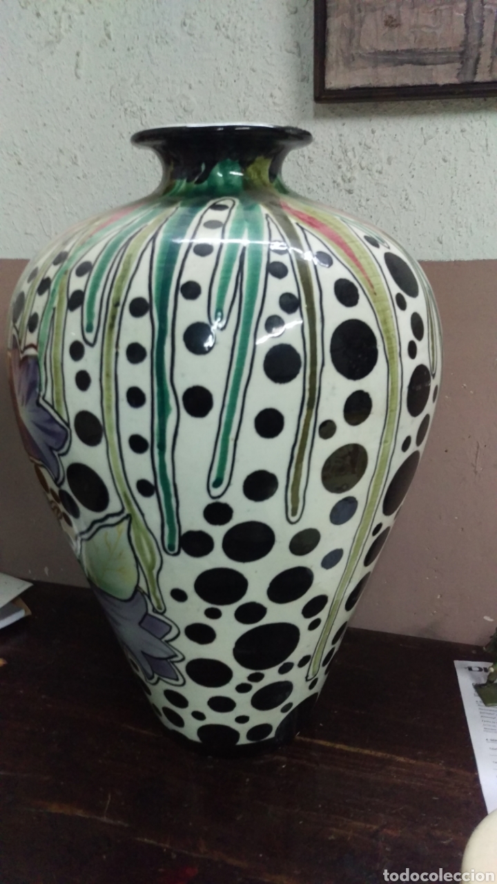 Antig&uuml;edades: Excelente jarron art deco - Foto 2